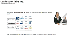 Desktop Screenshot of destinationprintinc.com